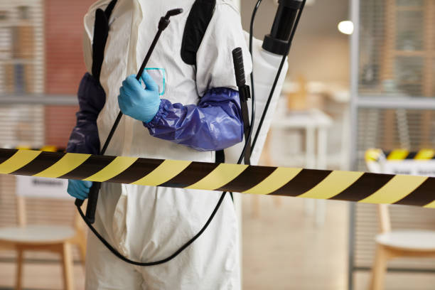 Professional Trauma Scene Cleanup technician working in Raymond, ME